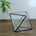 Serre Balcon Verre Jardin Fleurs Cube Terrarium